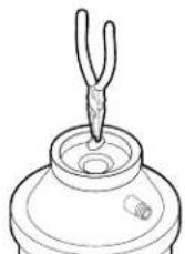 KITCHENAID KDTF324PPA - Raccordement du tuyau de vidange - 11