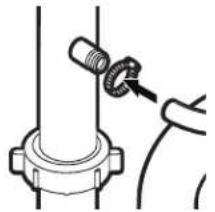 KITCHENAID KDTF324PPA - Raccordement du tuyau de vidange - 19