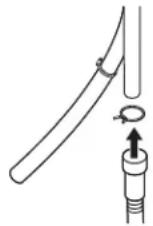 KITCHENAID KDTF924PPS - Option D : Sans broyeur de déchets - avec brise-siphon - 3