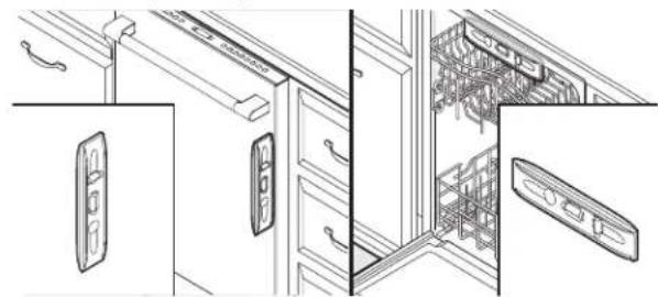 KITCHENAID KDTF924PPS - Double-check dishwasher alignment in cabinet opening - 1