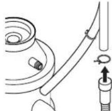 KITCHENAID KDTF924PPS - Option C: Broyeur de déchets - avec brise-siphon - 2