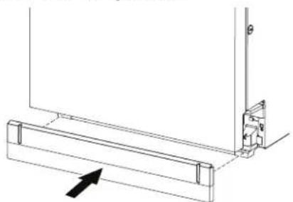 KITCHENAID KDTF924PPA - Installation de la plinthe - 1