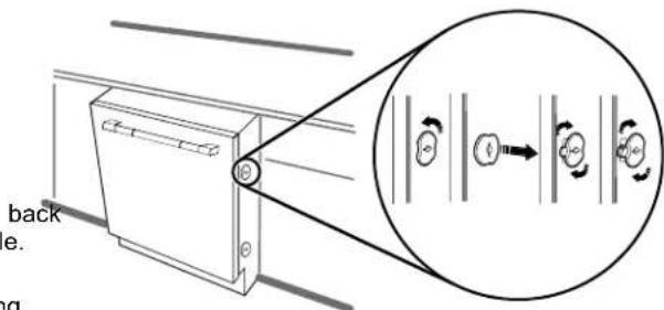 KITCHENAID KDTF924PPA - Adjust side spacers - 1