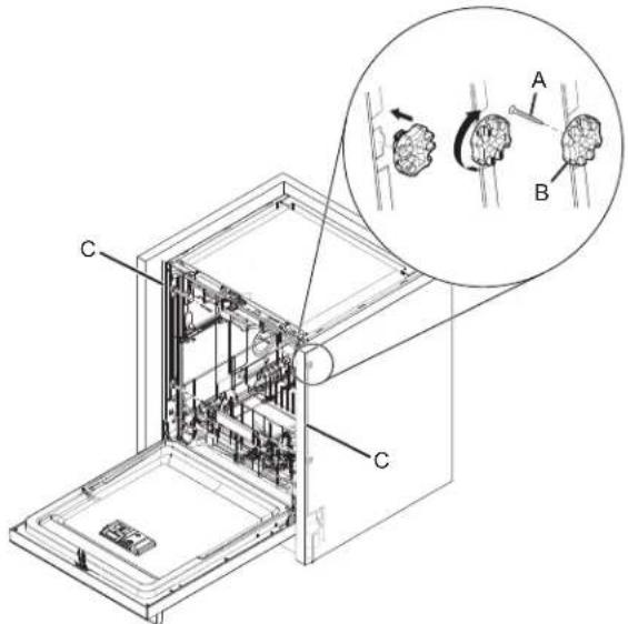 KITCHENAID KDTF924PPA - Pour les armoires sans cadre - 2