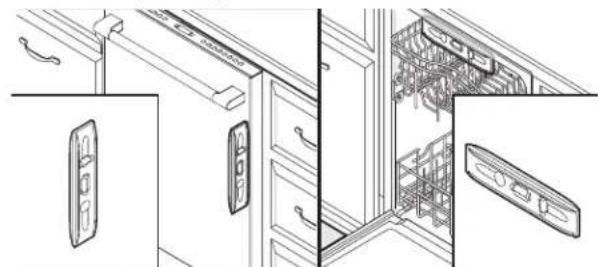 KITCHENAID KDTF924PPA - Double-check dishwasher alignment in cabinet opening - 1