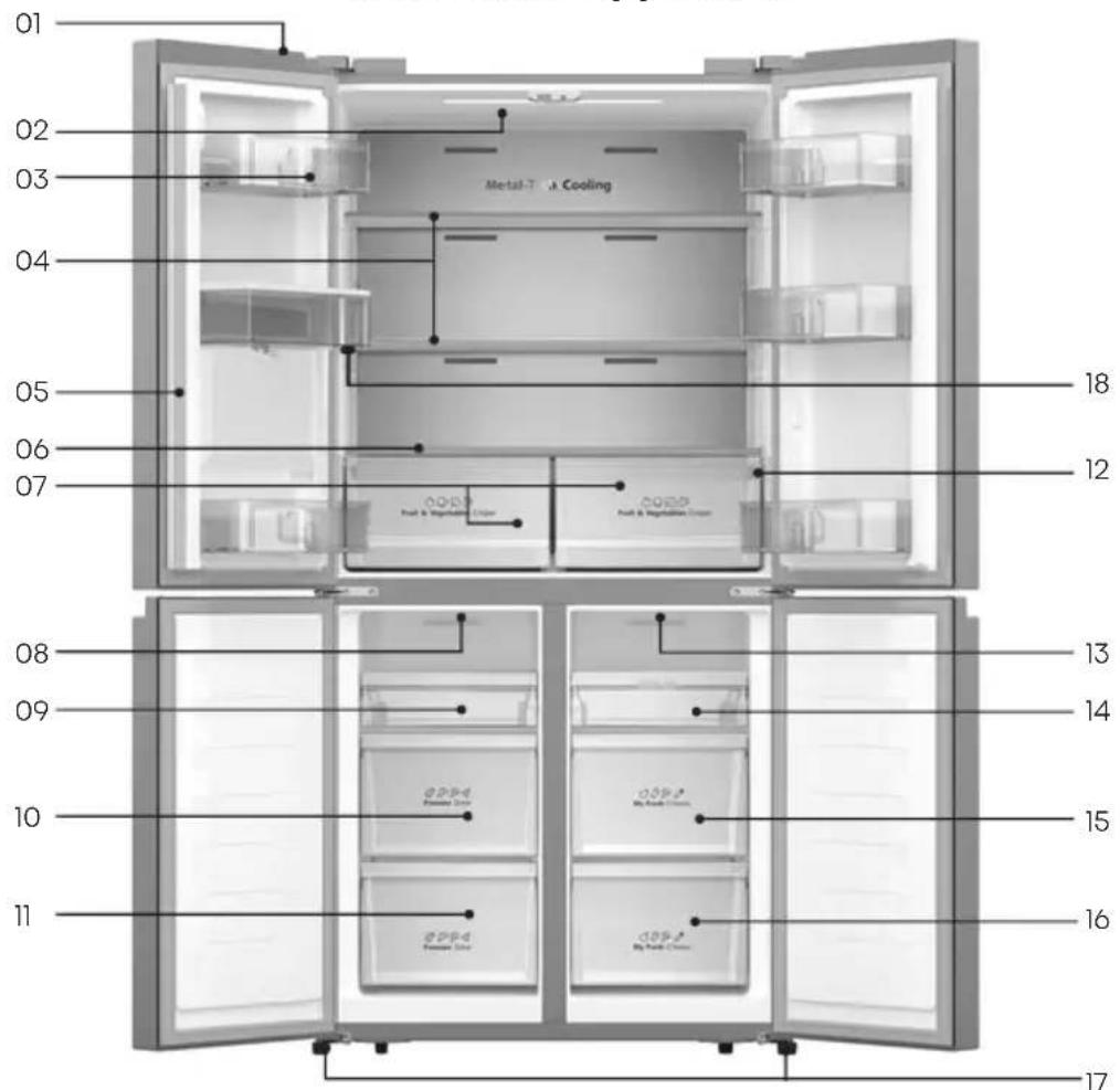 HISENSE RQ5P470SMFE - Description of the appliance - 1