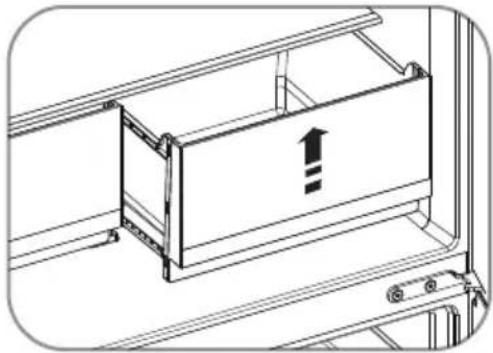 HISENSE RQ5P470SMFE - Crisper nel vano frigorifero - 2