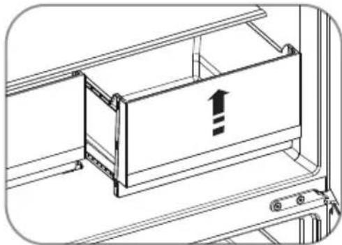 HISENSE RQ5P470SMFE - Gaveta no compartmento do frigorífico - 2