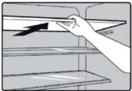 HISENSE RQ5P470SMFE - Shelf in Refrigerator compartment - 1