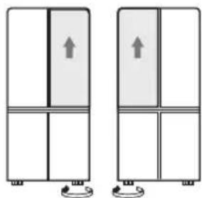HISENSE RQ768N4GBE - Leveling of appliance - 2