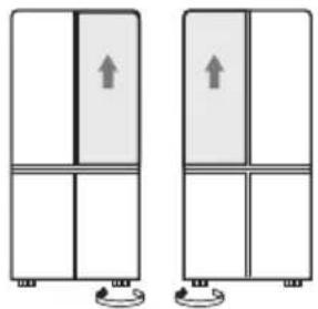 HISENSE RQ768N4GBE - Livellamento dell'apparecchio - 2