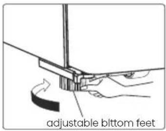 HISENSE RQ768N4GBE - Leveling of appliance - 1