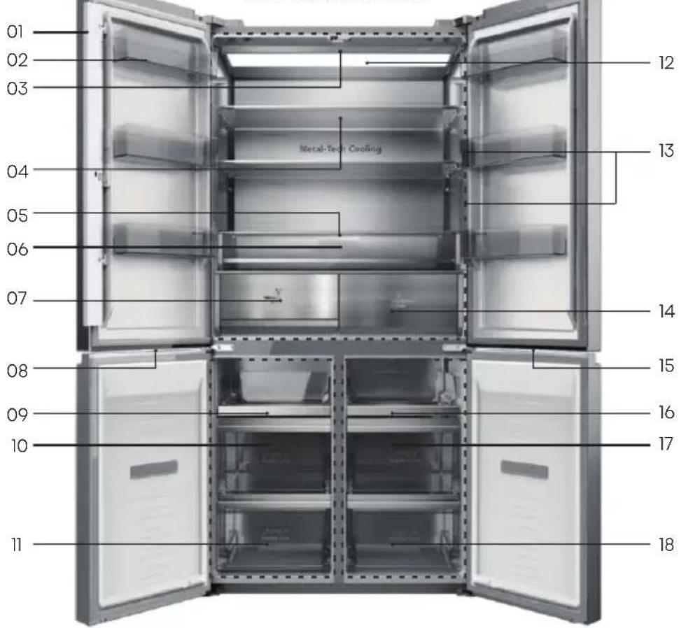 HISENSE RQ768N4GBE - Beschreibung des Geräts - 1