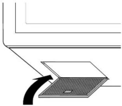 LG MVEF1323F - Remplacement du filtre à charbon - 4