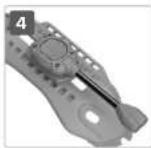 Princeton Tec Switch RGB - Schéma 6 – Fixation M-LOK® - 4