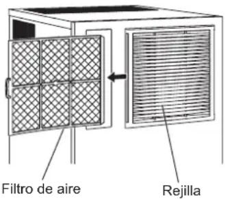 Hoshizaki IM-240ANE-HC - [d] Filtro de aire (solo los modelos refrigerados por aire) - 1