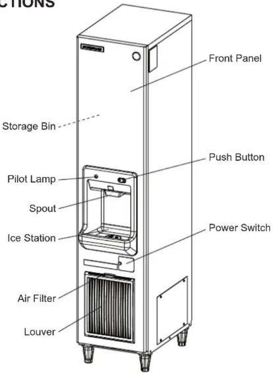 Hoshizaki DIM-40DE-HC - CONSTRUCTION - 1