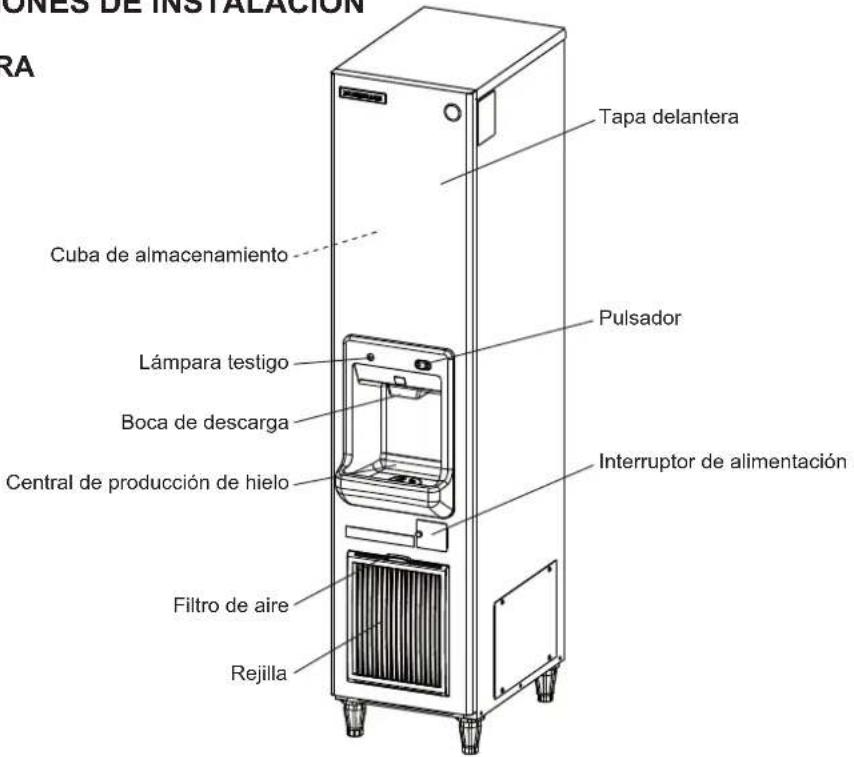 Hoshizaki DIM-40DE-HC - ESTRUCTURA - 1