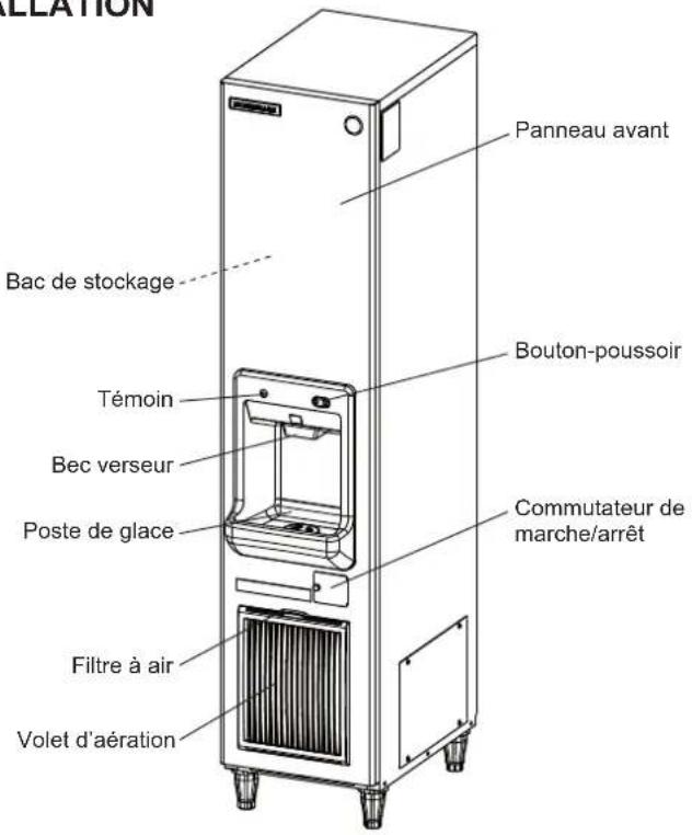 Hoshizaki DIM-40DE-HC - CONSTRUCTION - 1