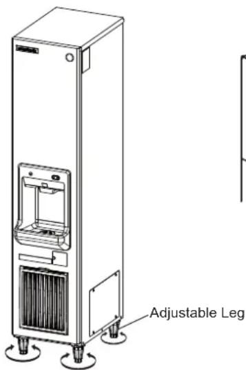 Hoshizaki DIM-40DE-HC - INSTALLATION - 1