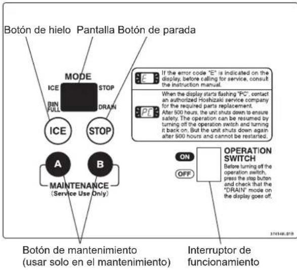Hoshizaki FM-1000AKE-R452-SB - DESCONEXIÓN - 1