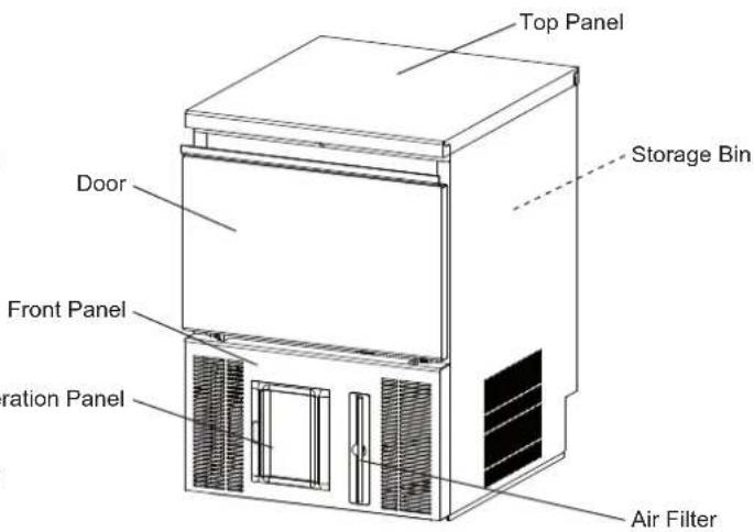 Hoshizaki FM-120KE-50-HC - CONSTRUCTION - 2