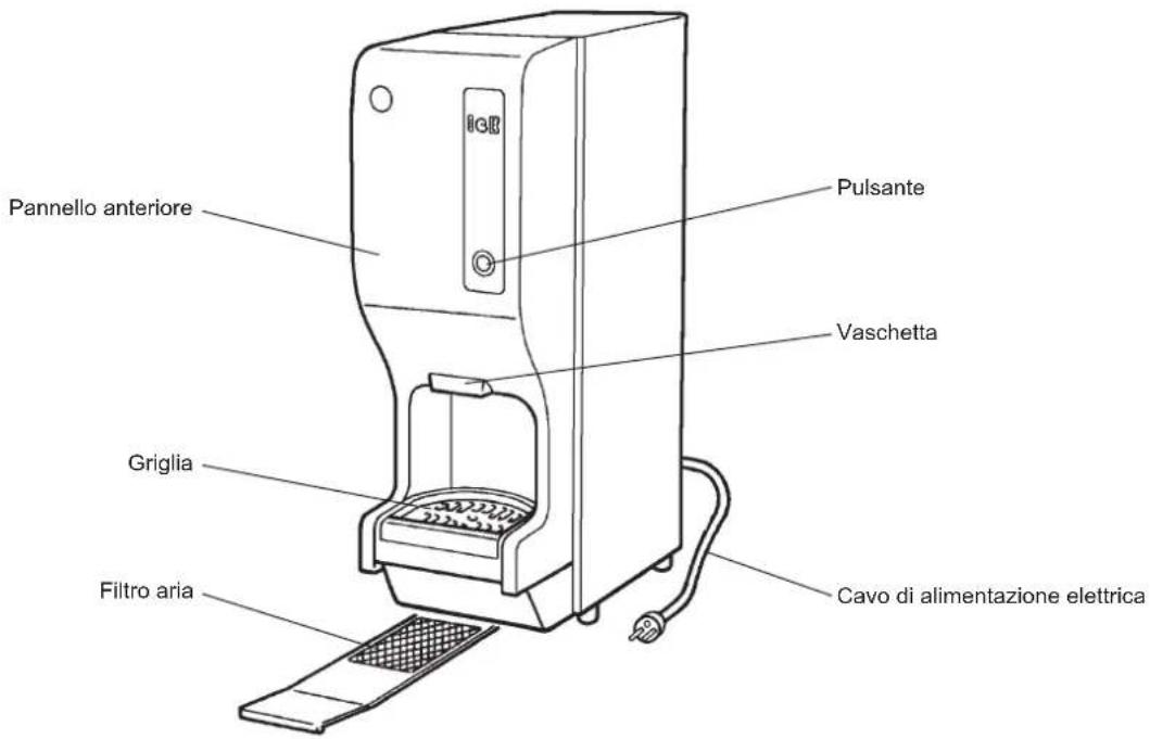 Hoshizaki DSM-12DE - COMPONENTI - 1