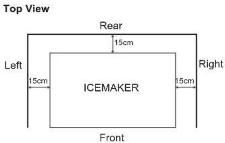 Hoshizaki FM-150AKE-HC-SB - LOCATION - 1