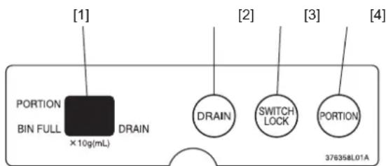Hoshizaki DCM-120KE-HC - Steuertafel - 1
