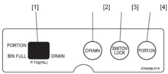 Hoshizaki DCM-120KE-HC - Control Panel - 1