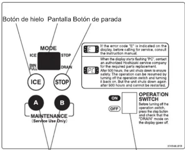 Hoshizaki FM-600AWKE-R452-SB - DESCONEXIÓN - 1