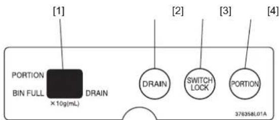 Hoshizaki DCM-60KE-HC - Steuertafel - 1