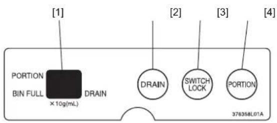 Hoshizaki DCM-60KE-HC - Bedieningspaneel - 1