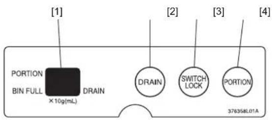 Hoshizaki DCM-60KE-HC - Control Panel - 1