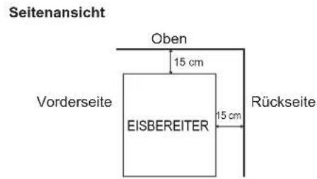 Hoshizaki CM-50KE-HC - 2.AUFSTELLUNGSORT - 2