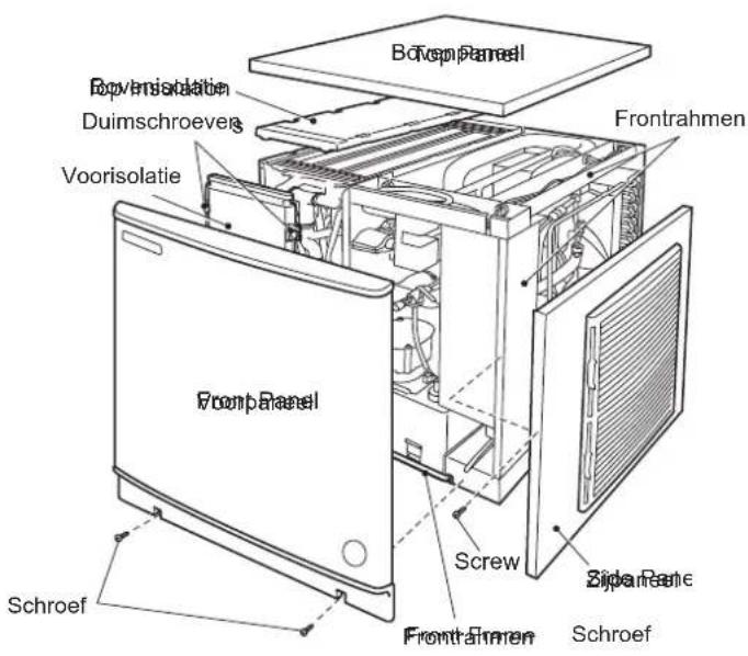 Hoshizaki KMD-210ABE-HC - VOORZICHTIG - 1