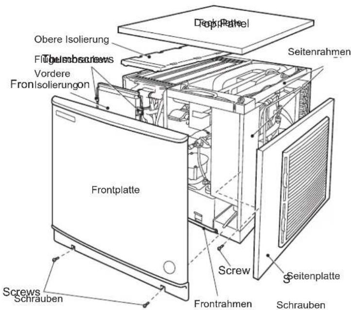 Hoshizaki KMD-210ABE-HC - VORSICHT - 1