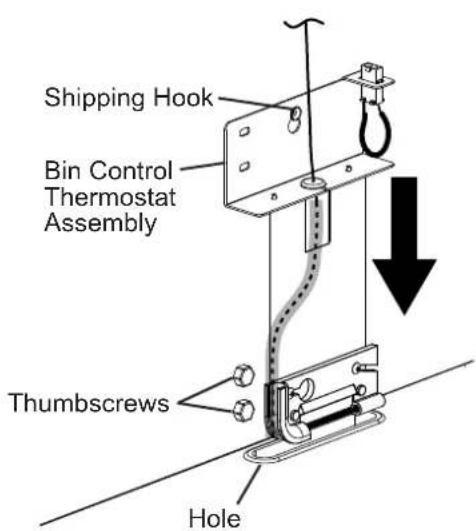 Hoshizaki KM-470AJE-R452 - Bin Control Installation - 1