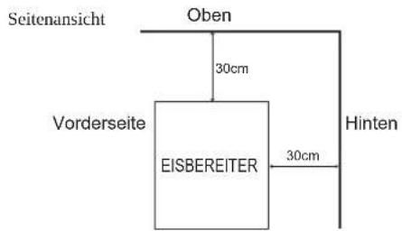 Hoshizaki IM-240WNE-HC - AUFSTELLORT - 2