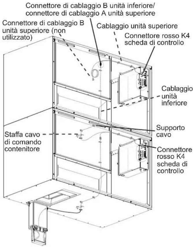 Hoshizaki KM-590DJE-R452 - Panoramica della connessione dell'unità superiore - 1