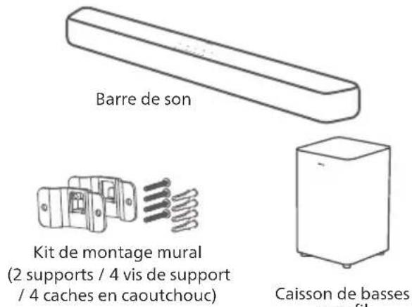 PHILIPS TAB5309 - Contenu de la boîte - 1