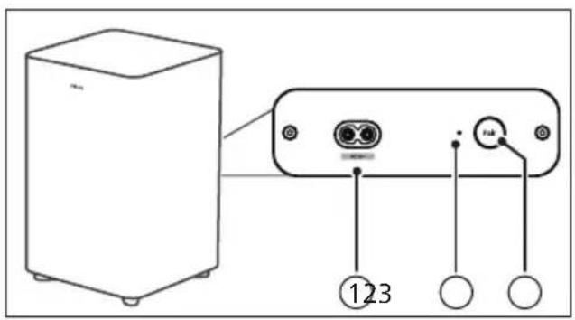 PHILIPS TAB5309 - Caisson de basses sans fil - 1