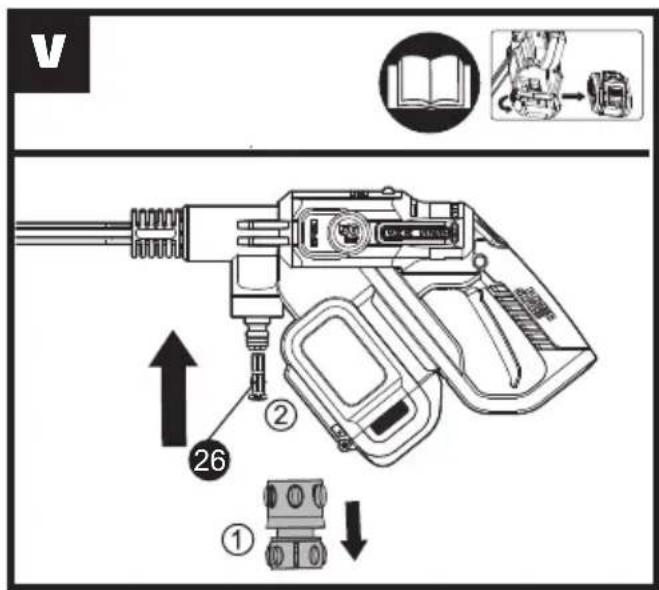 WORX HydroShot WG633E.9 - HYDROSHOT™ - 46
