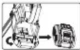 WORX HydroShot WG633E.9 - AVISOS DE SEGURANÇA PARA A BATERIA - 7