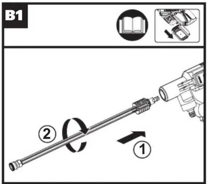 WORX HydroShot WG633E.9 - HYDROSHOT™ - 10