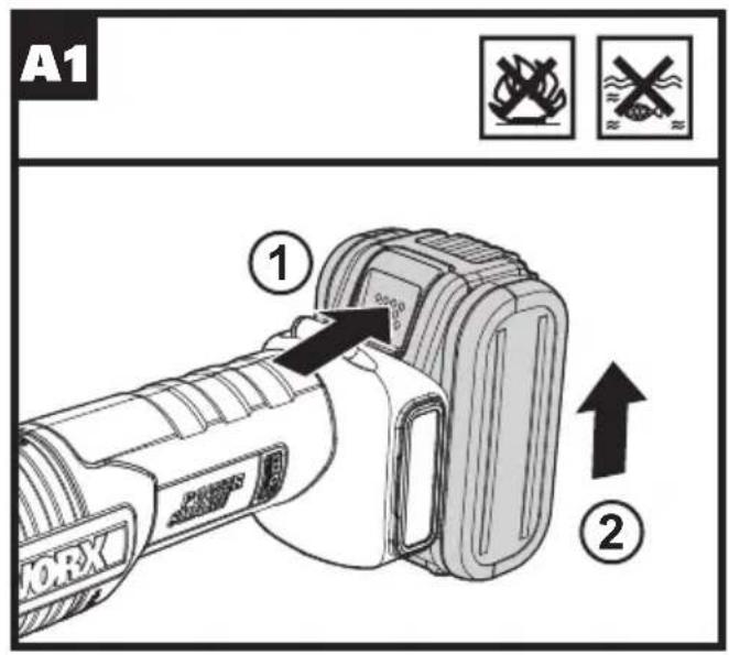 WORX WX812.9 - 1