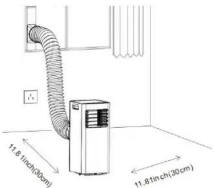 Orbegozo ADR 71 - INSTALL THE AIR CONDITIONER BODY. - 1