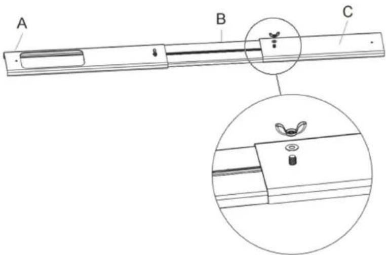 Orbegozo ADR 71 - INSTALE O CONJUNTO DO TUBO DE SAÍDA DE AR - 6