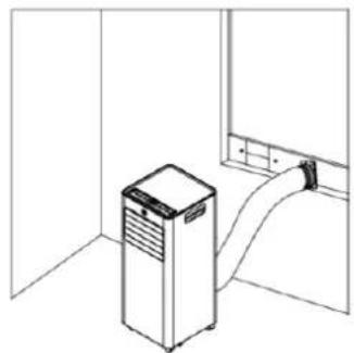 Orbegozo ADR 94 - INSTALL THE AIR CONDITIONER BODY. - 3