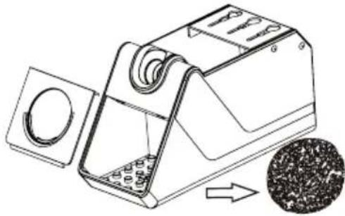 Toolcraft TPS-900 - f) Éponge métallique - 1